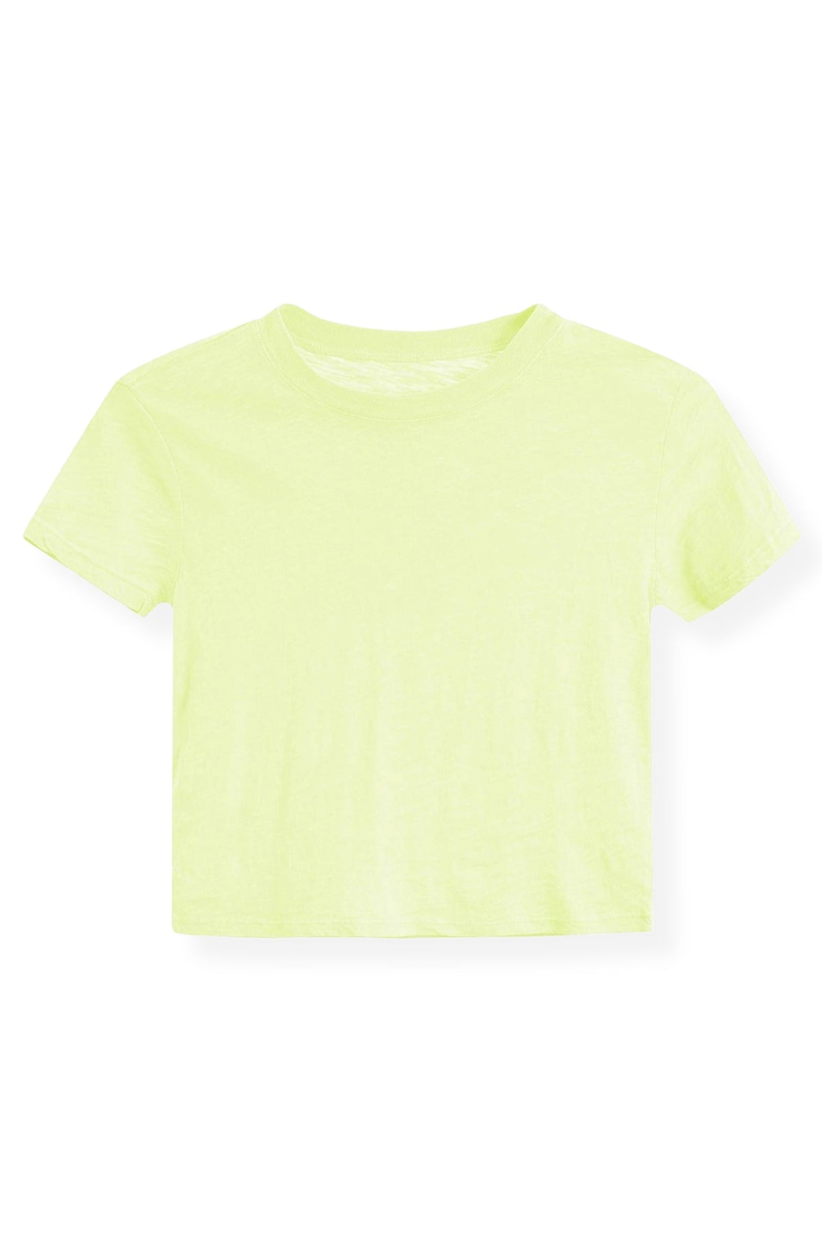 TWEEN FEARLESS SOLID CROP TEE - FINAL SALE
