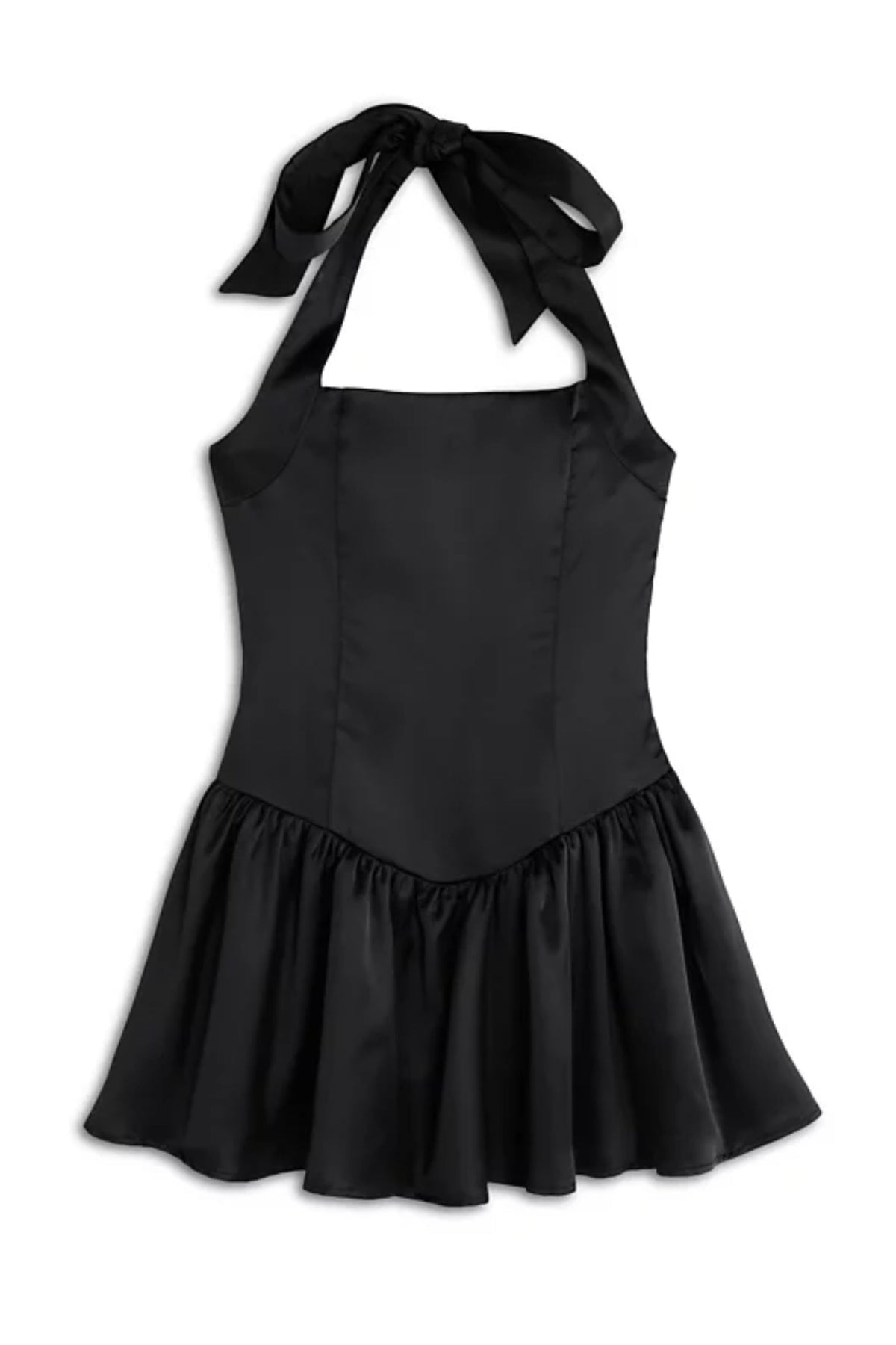 TWEEN GINNY BUBBLE HALTER DRESS