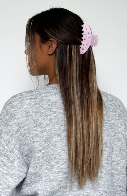 Fiona Hair Clip Baby Pink