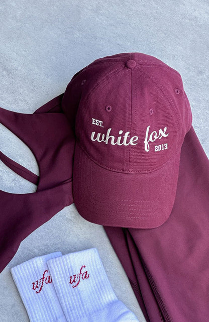 Celebrating Me Cap Burgundy