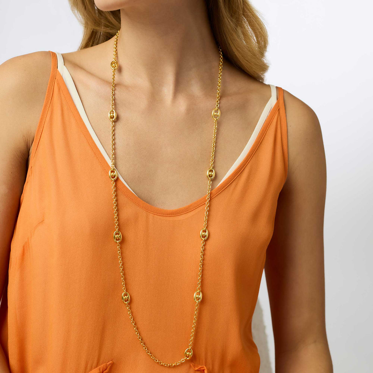 Laguna Station Necklace - Gold
