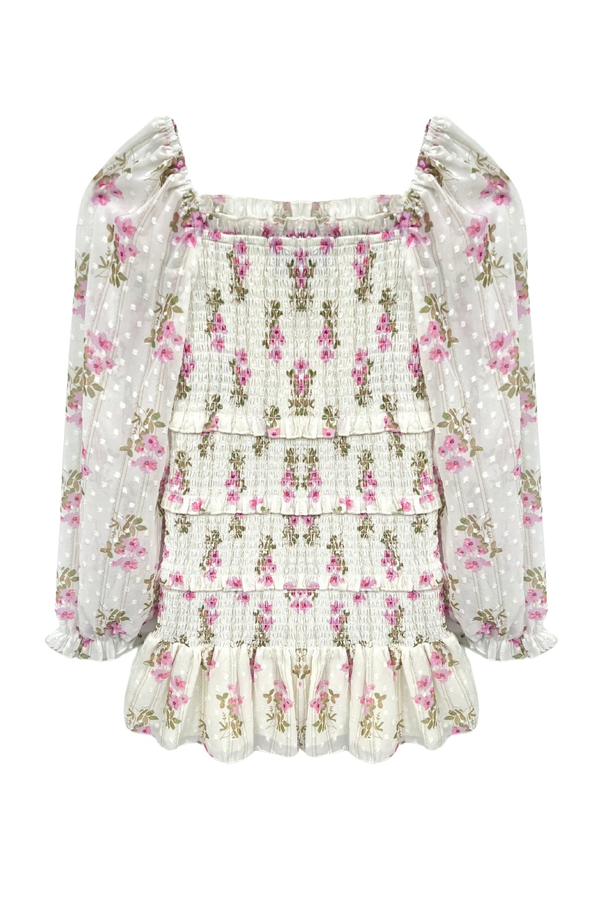 TWEEN LAILA DRESS WITH SHEER SLEEVES - FINAL SALE