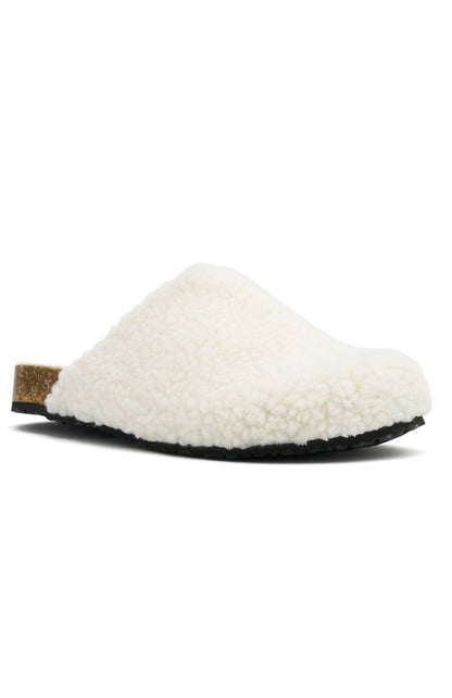 Ina Slippers Cream Shearling