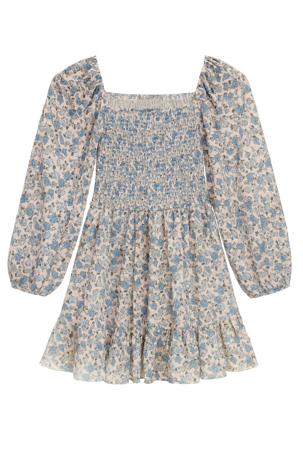 TWEEN MOLLY PRINTED SHEER DRESS - FINAL SALE