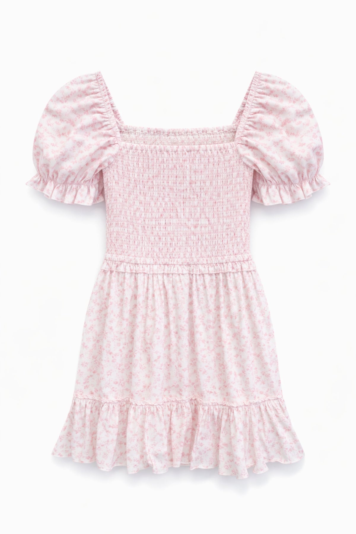 TWEEN MOLLY PRINTED SHORT SLEEVE DRESS