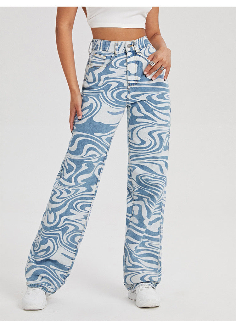 DressBetty - Street Loose Straight Jeans