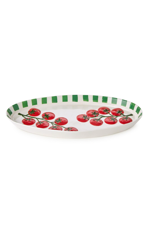 Tomato Oval Platter