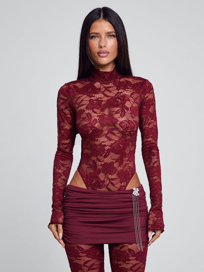 Roselle Pant Wine