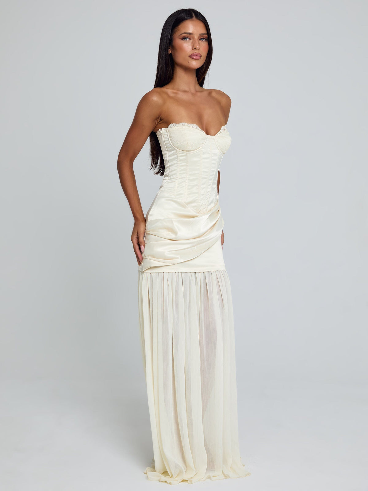 Rowna Maxi Dress Ivory