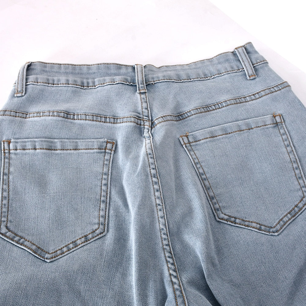 DressBetty - Women Low Waist Vintage Straight Denim Trousers Cyber Y2k Goth Pants Fashion Mom Jeans