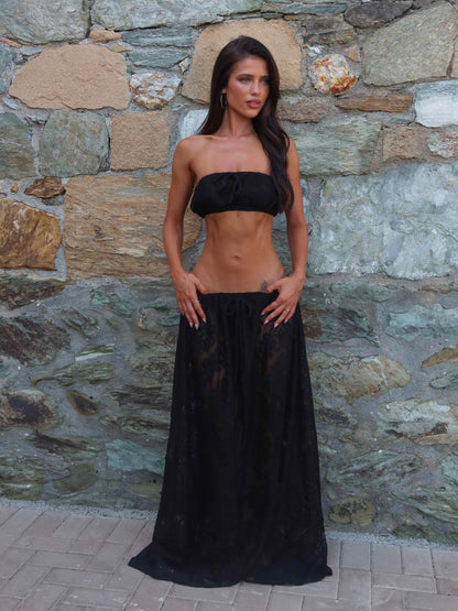 Soren Maxi Skirt Black
