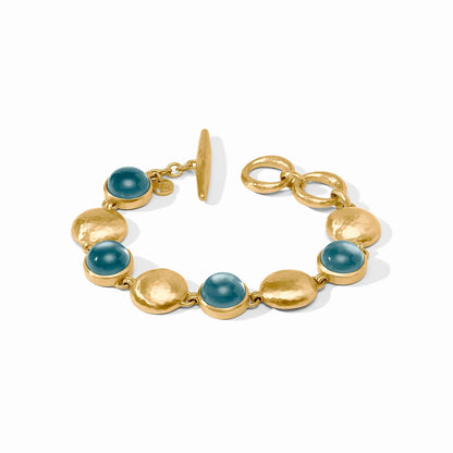 Solara Stone Bracelet - Iridescent Montana Blue - OS
