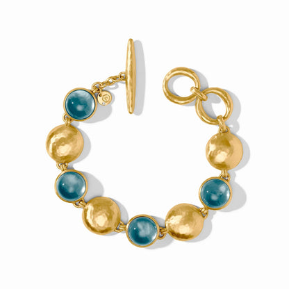 Solara Stone Bracelet - Iridescent Montana Blue - OS