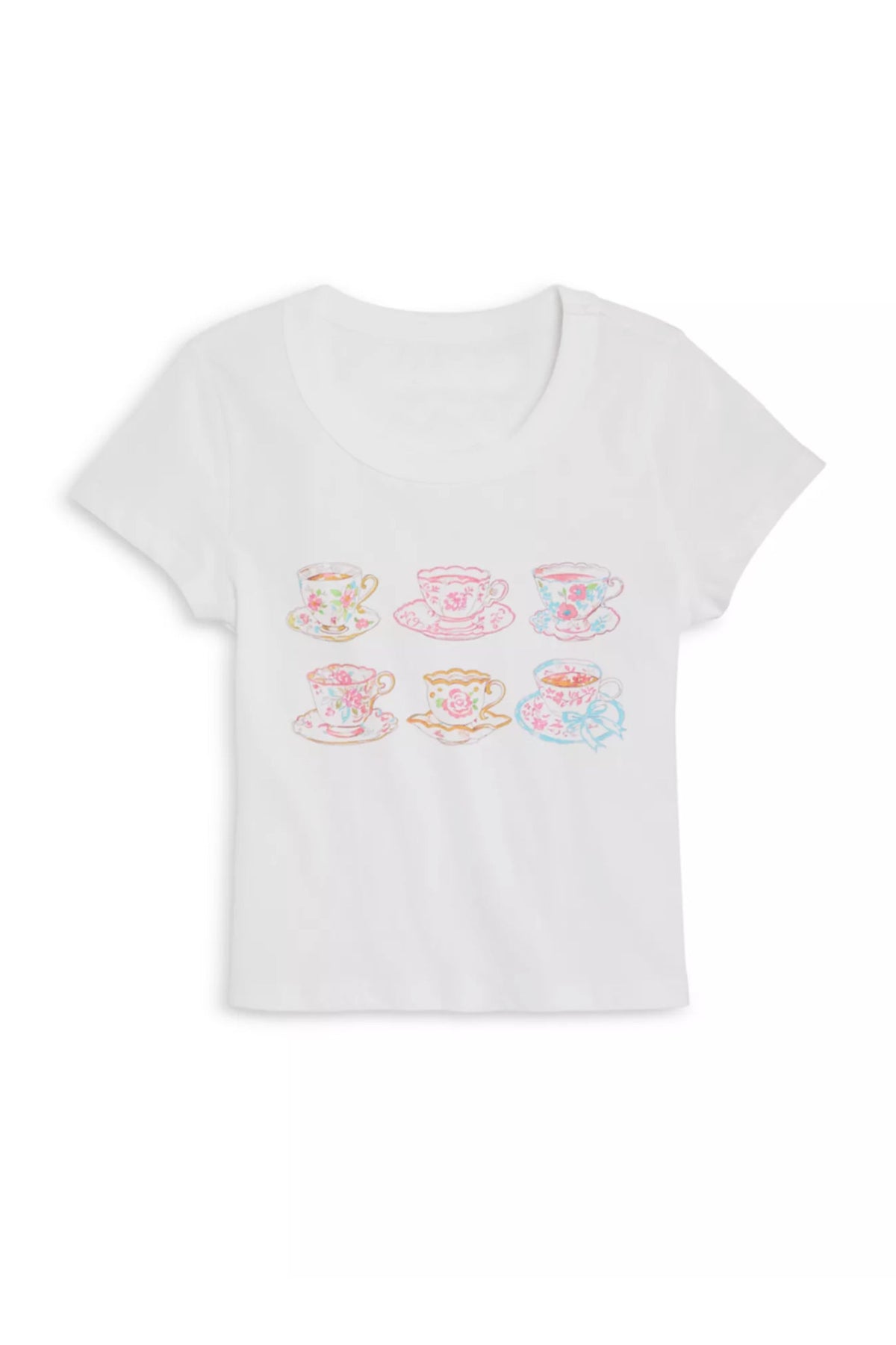TWEEN TEACUP GRAPHIC TEE