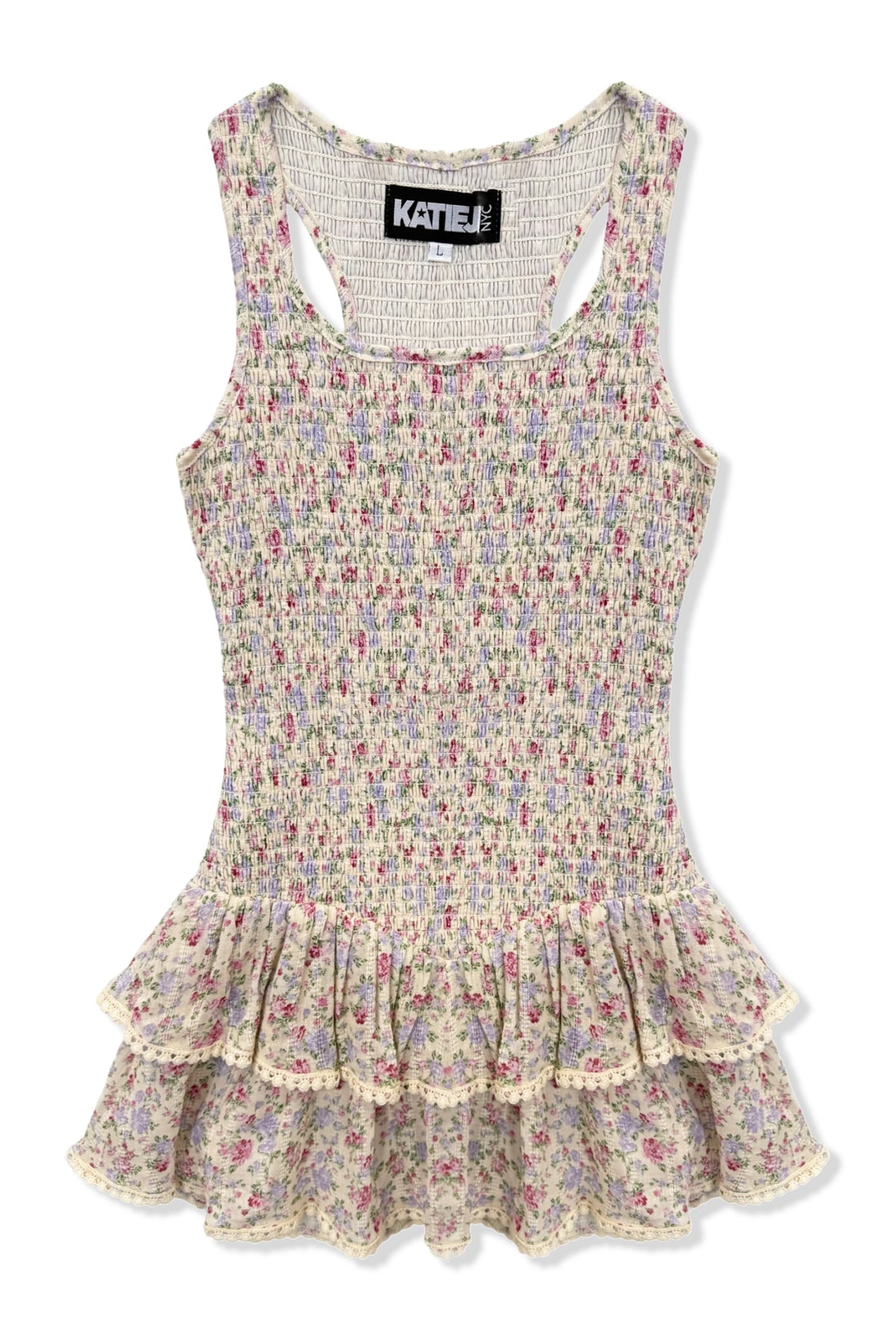 TWEEN VALLIE RACERBACK RUFFLE DRESS