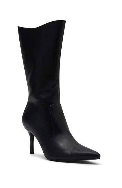 Myla Calf Boots Vintage Black