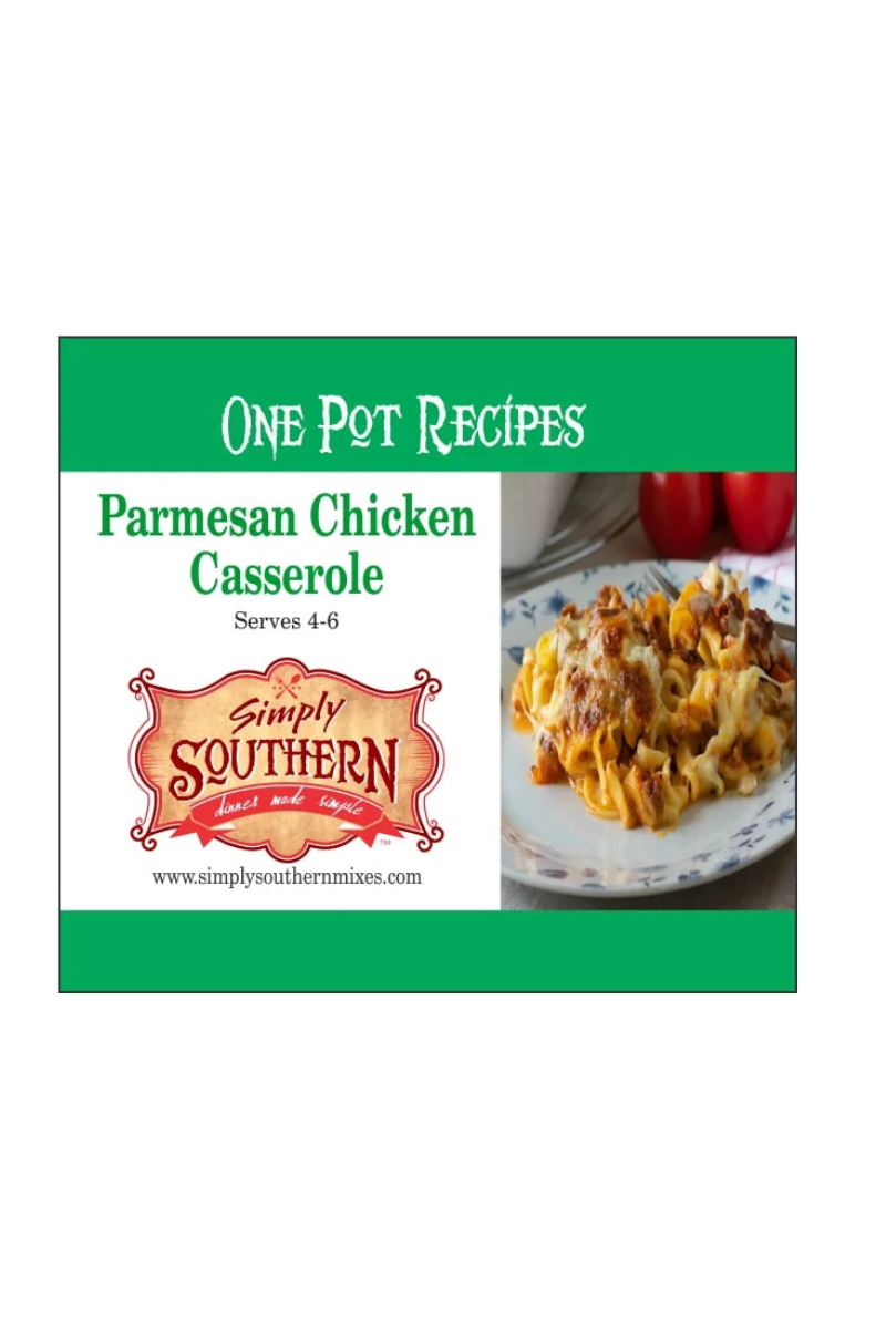 Simply Southern Parmesan Chicken Casserole