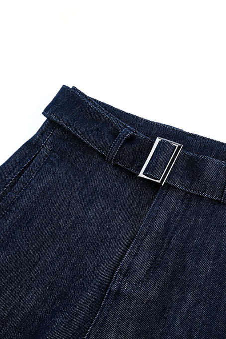High Waist Loose Straight Leg Jeans