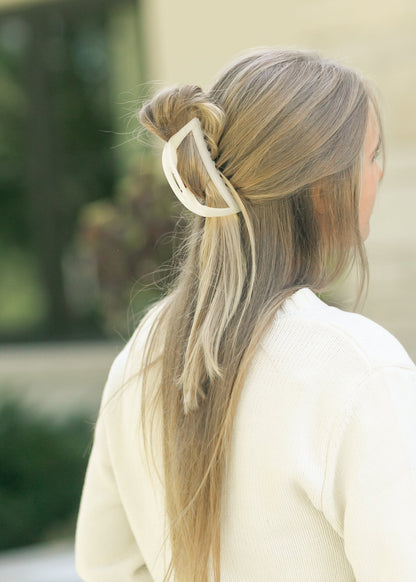 Crescent Hair Claw Clip