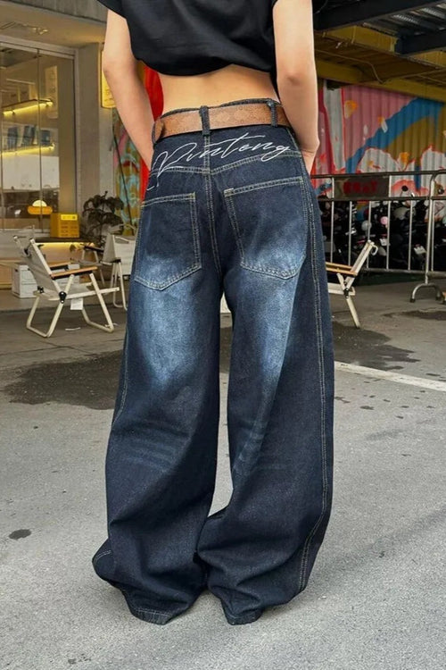 American Streetwear Baggy Jeans