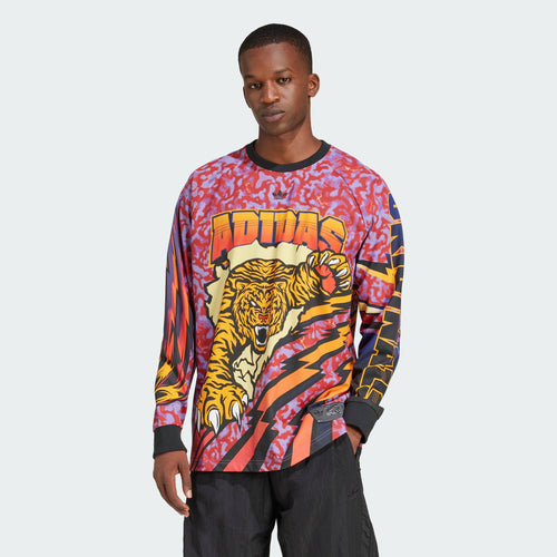 Men's adidas Adilenium Season 3 Long Sleeve Graphic Tee