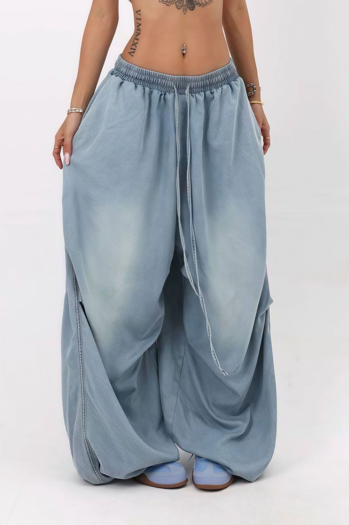Versatile Vintage Wide Leg Loose Jeans