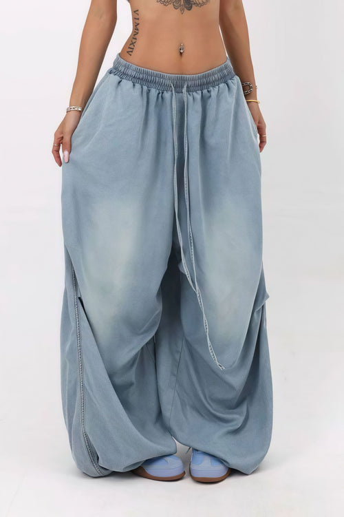 Versatile Vintage Wide Leg Loose Jeans