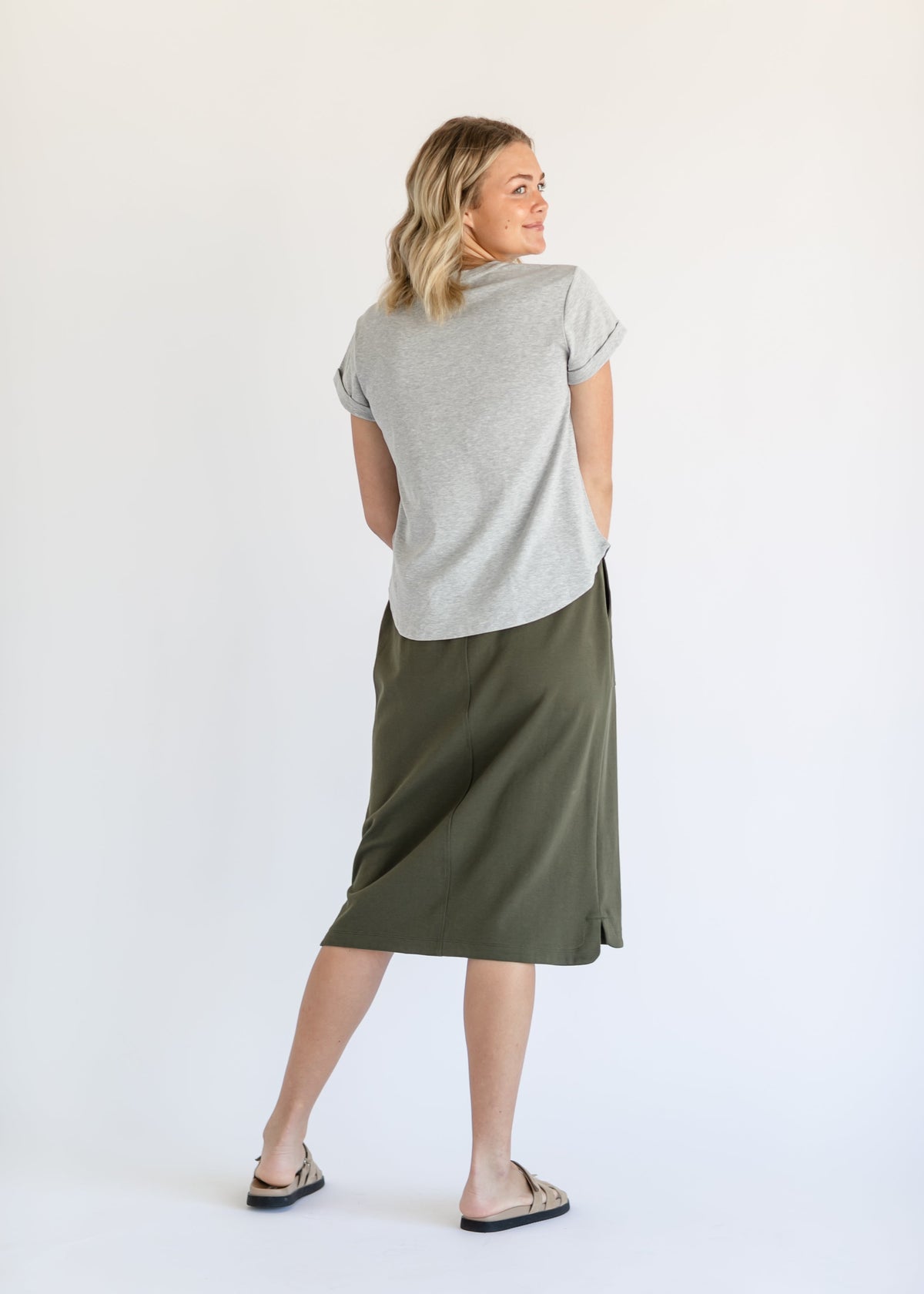 Dani Everyday Midi Skirt - FINAL SALE