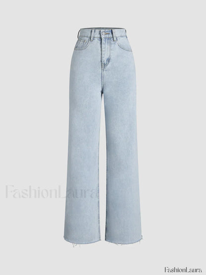 Denim Straight Graceful Leg Jeans