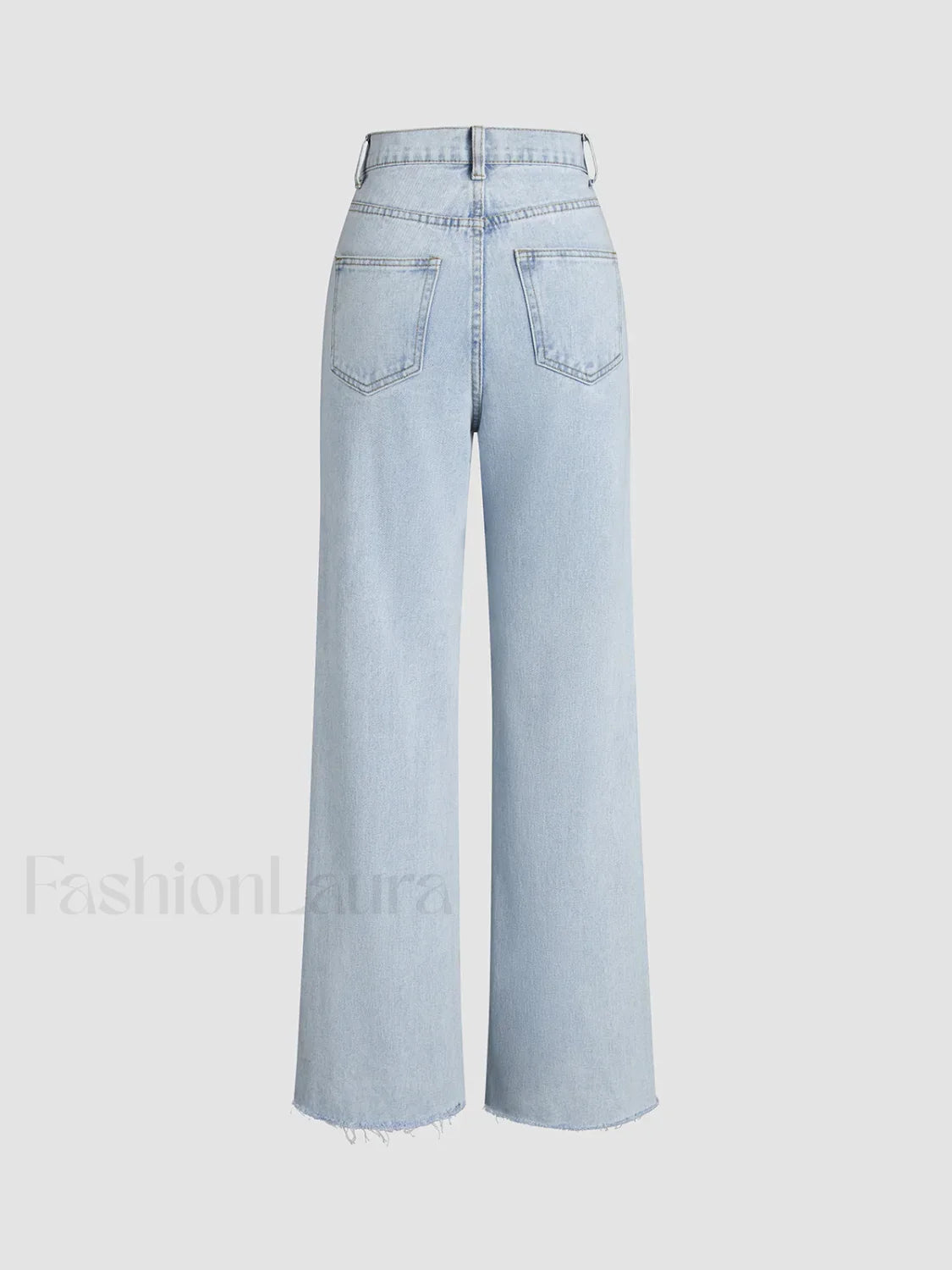 Denim Straight Graceful Leg Jeans