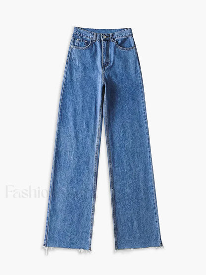 Denim Straight Graceful Leg Jeans