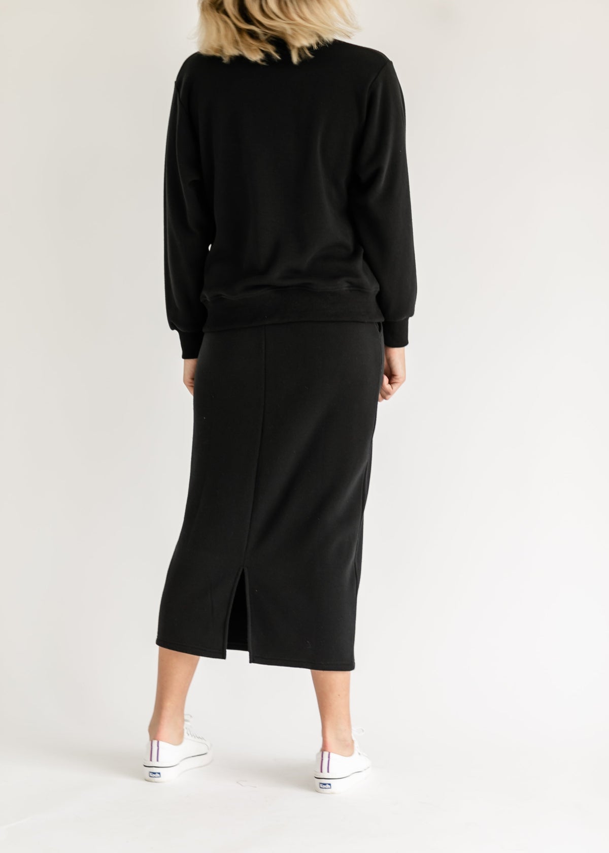 Essential Sweatshirt Skirt Set - FINAL SALE