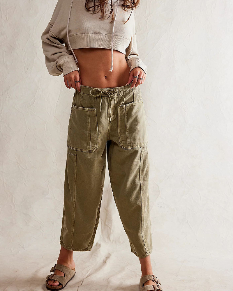 Loose Low Rise Jeans