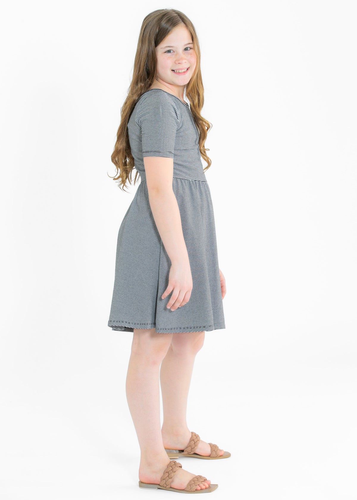 Girl's Saylor Skater Midi Dress - FINAL SALE