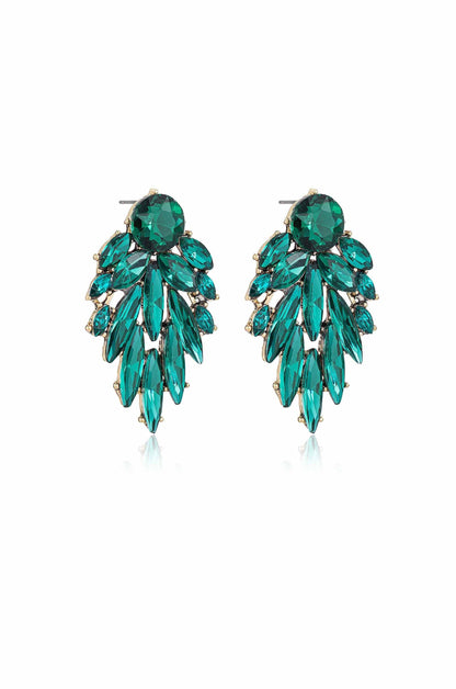 Cry Me A River Earrings - Emerald