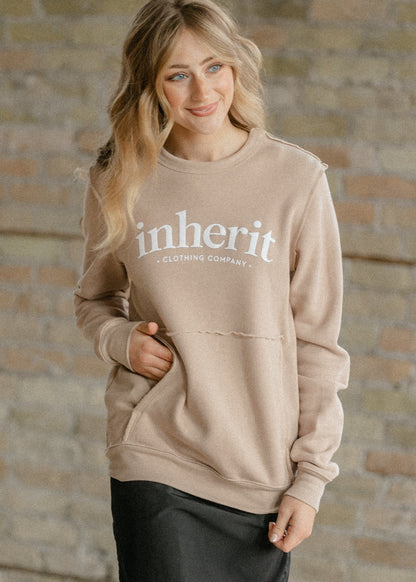 Inherit Raw Edge Crewneck Sweatshirt - FINAL SALE