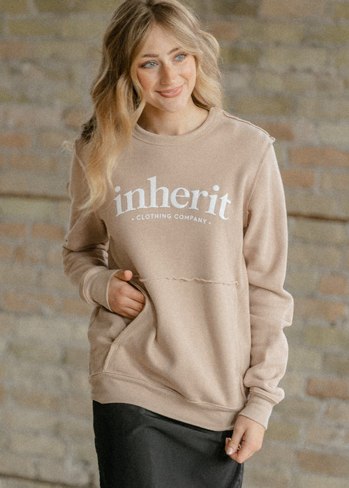 Inherit Raw Edge Crewneck Sweatshirt - FINAL SALE