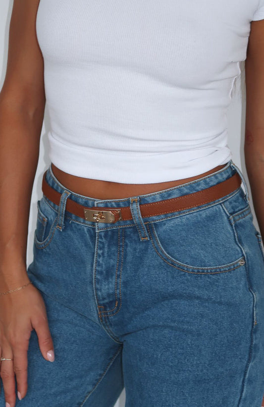 Zuri Belt Tan