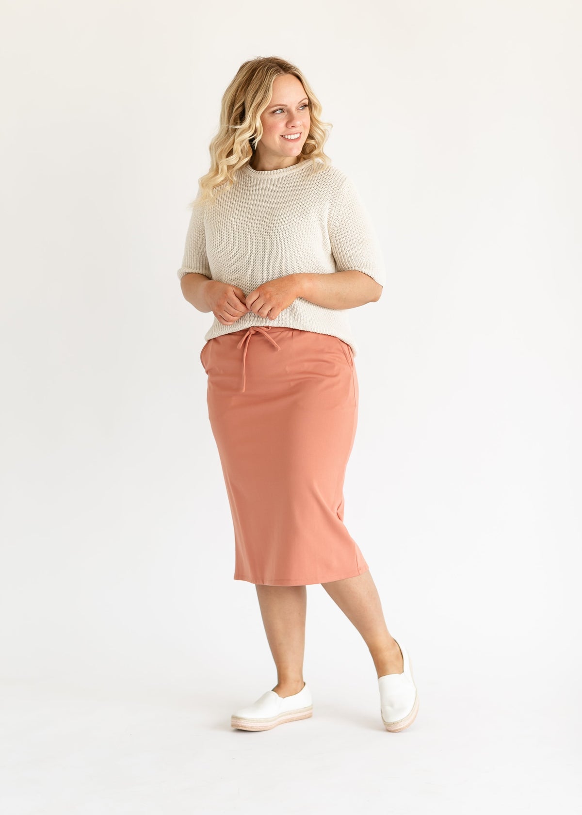 Jordan Knit Midi Skirt - FINAL SALE