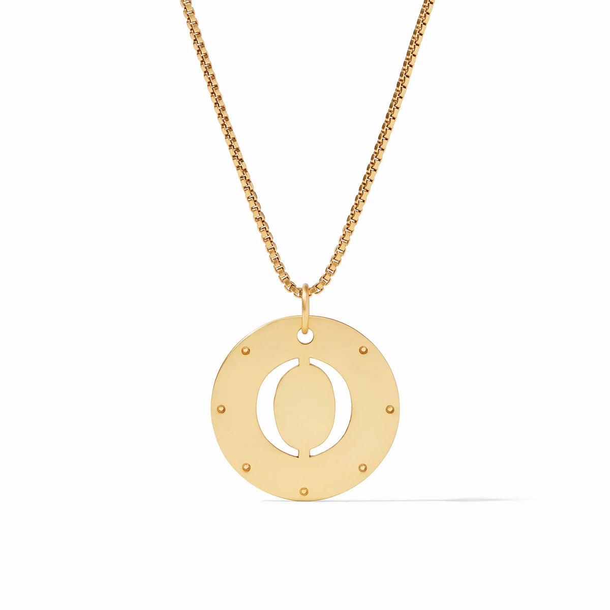 Julie Vos Monogram Pendant Necklace