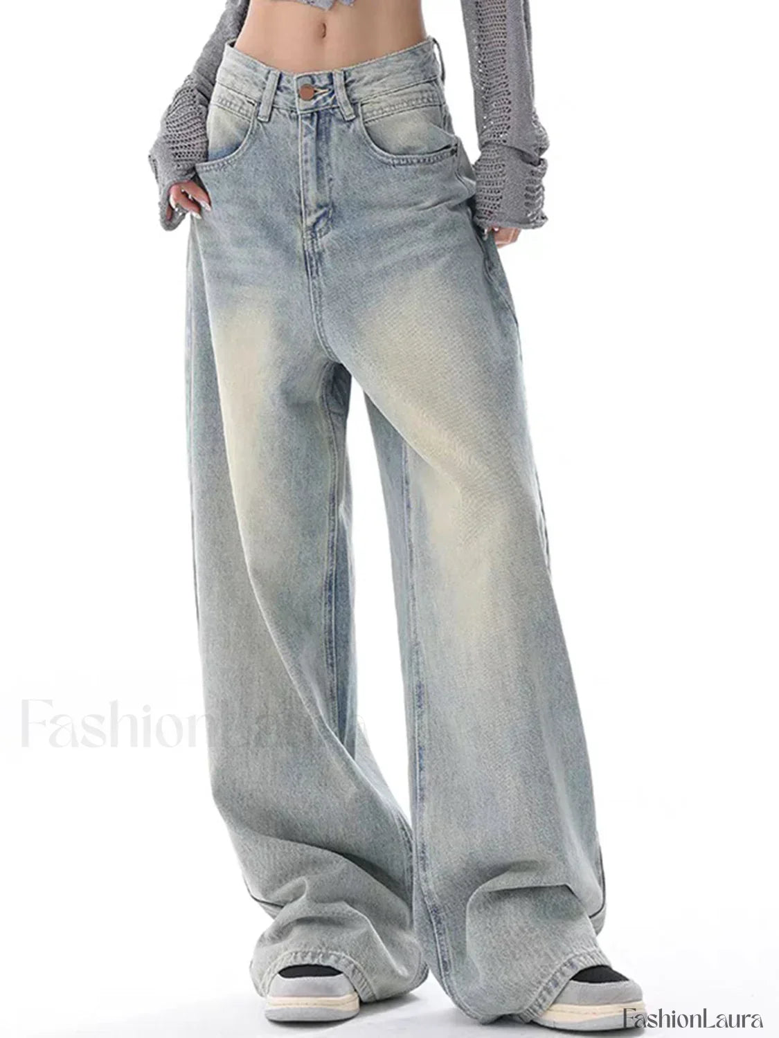 Just Like Magic Trendy Denim Boyfriend Jeans
