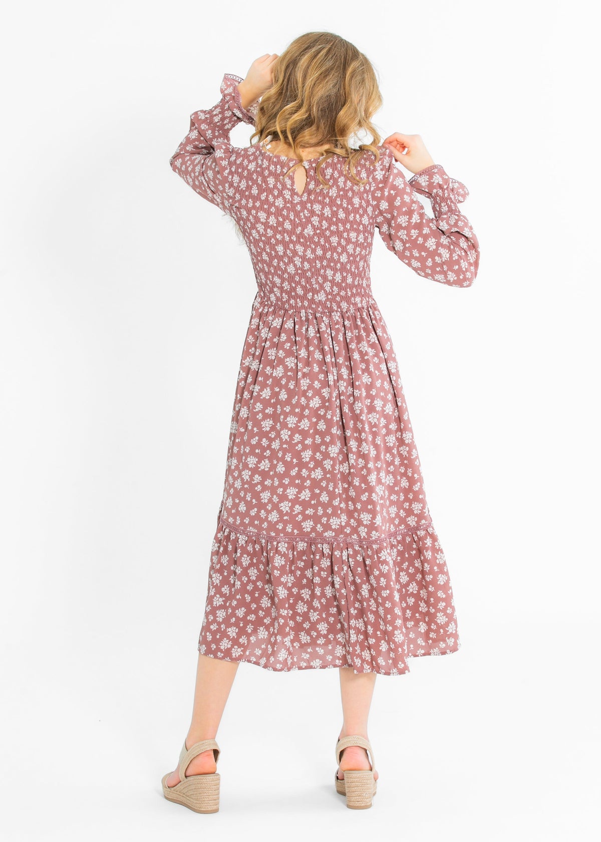 Kelsie Floral Midi Dress - FINAL SALE