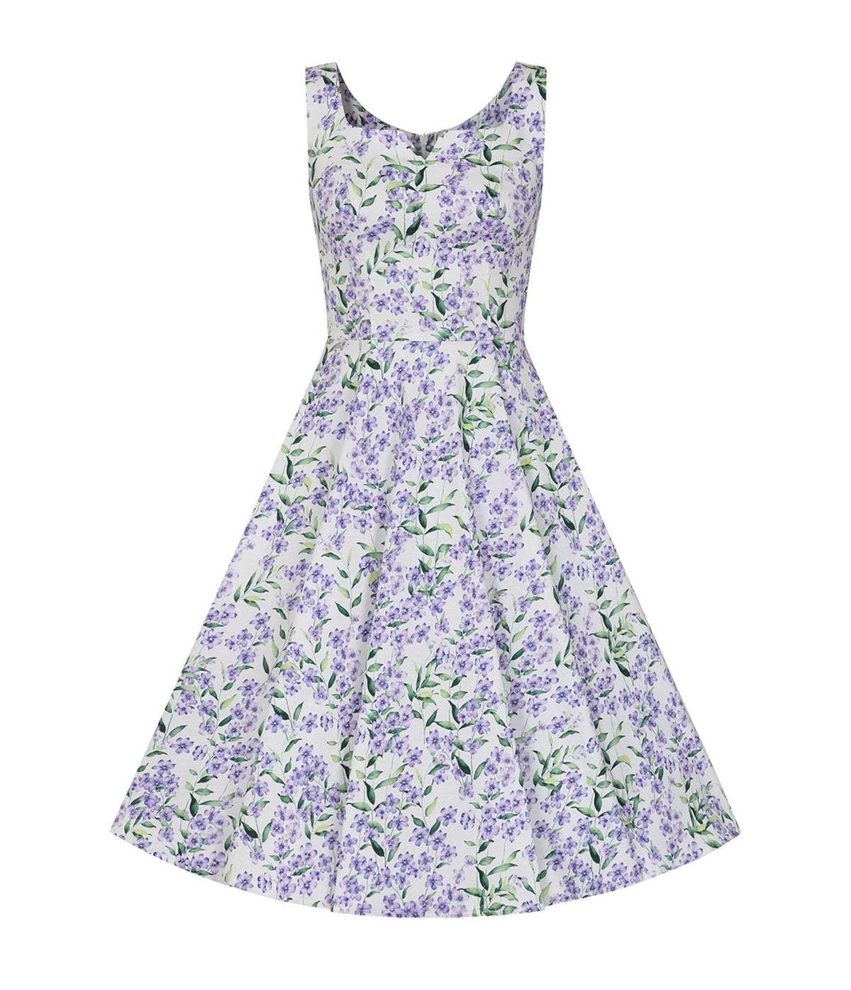 Lilac Meadow Swing Dress