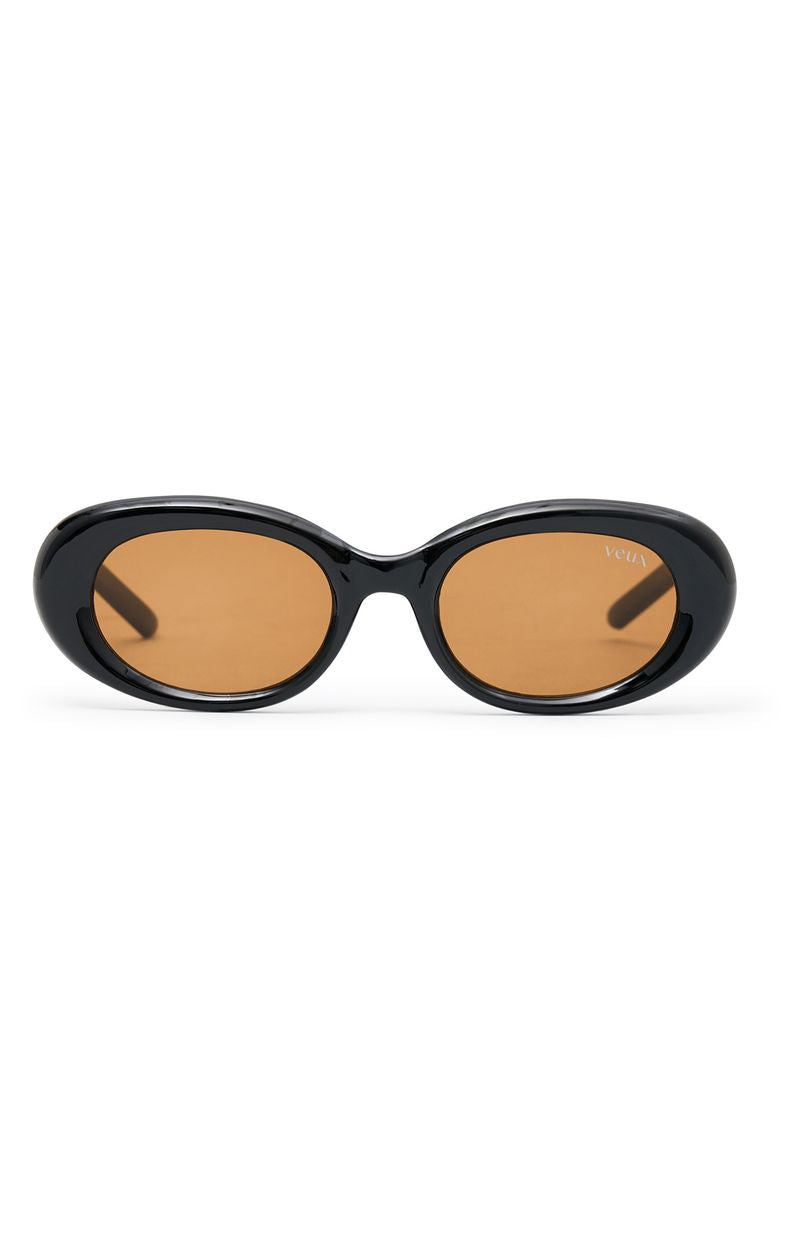 Emerald Sunglasses Black/Chocolate