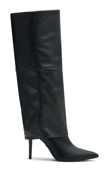 Milos Knee High Boots Black