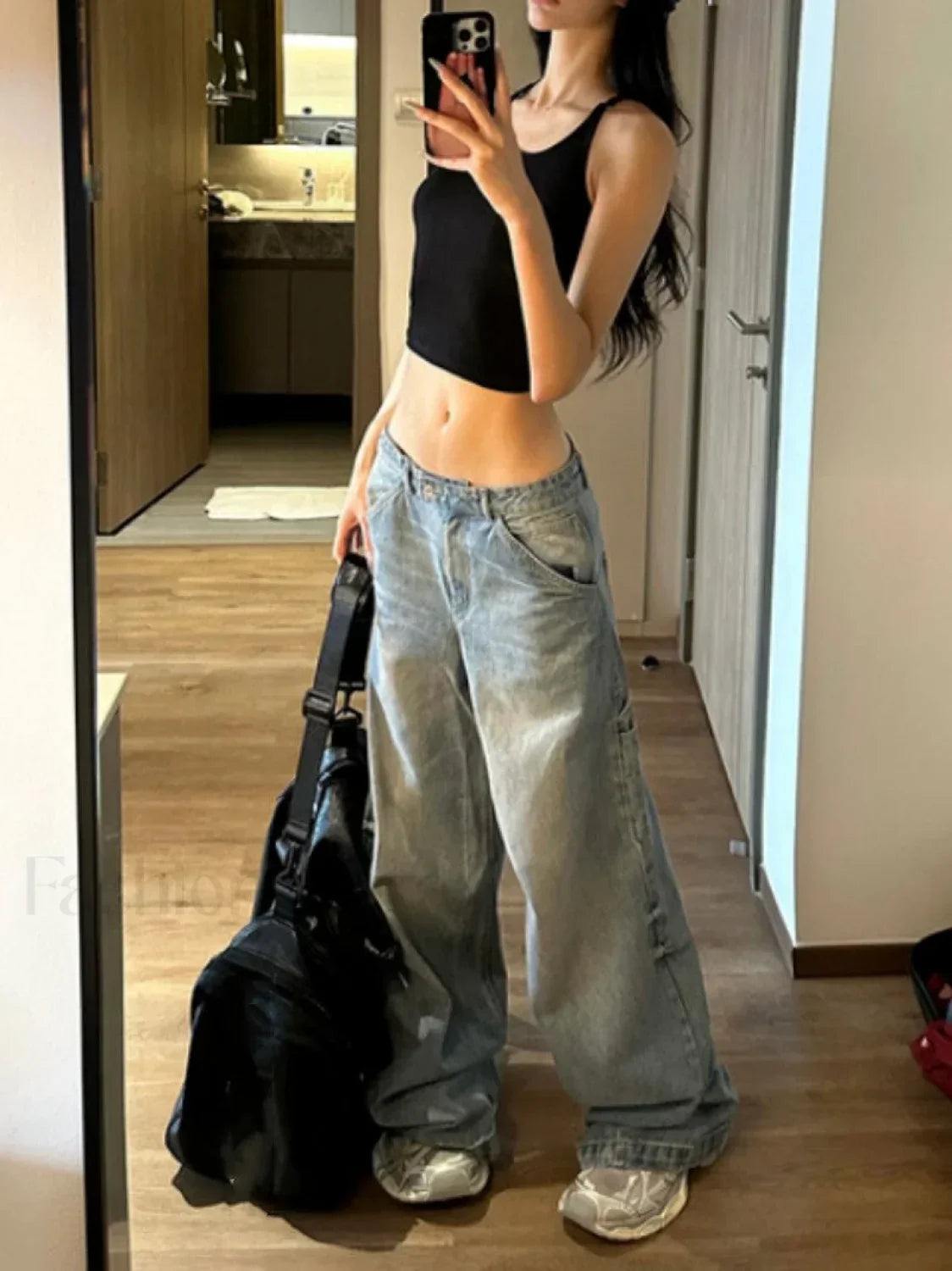 Vintage Straight Graceful Loose Boyfriend Jeans