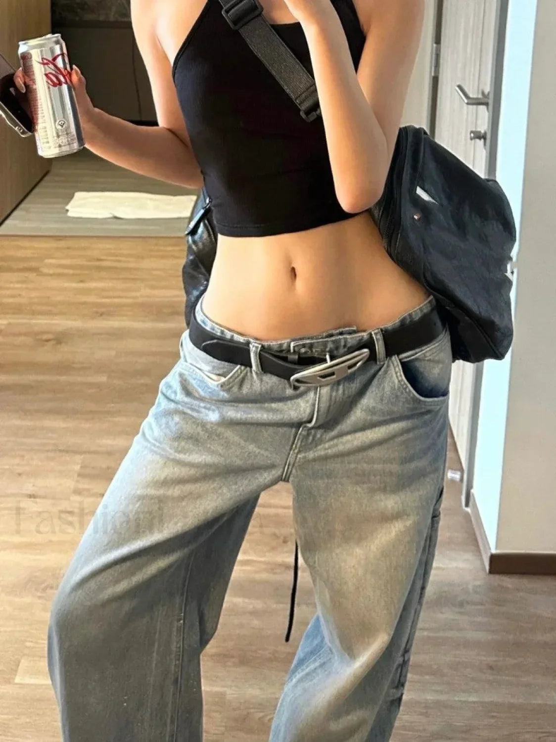 Vintage Straight Graceful Loose Boyfriend Jeans
