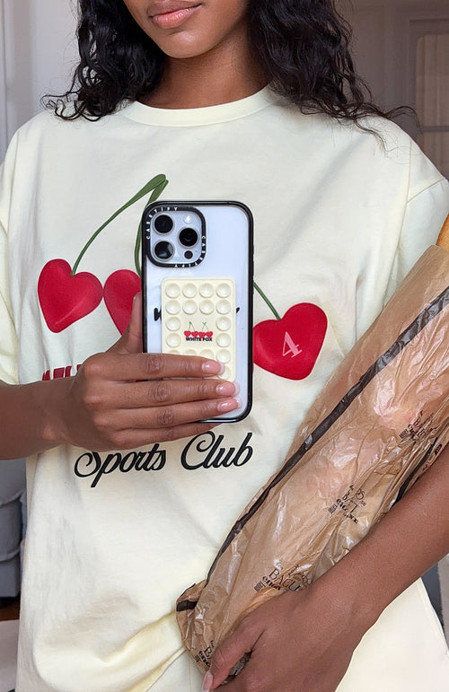 Club 14 Taylah Phone Grip Lemon