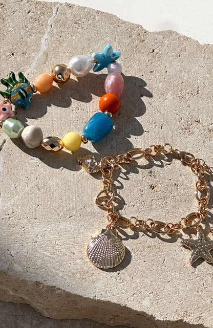 Everest Bracelet Set Gold