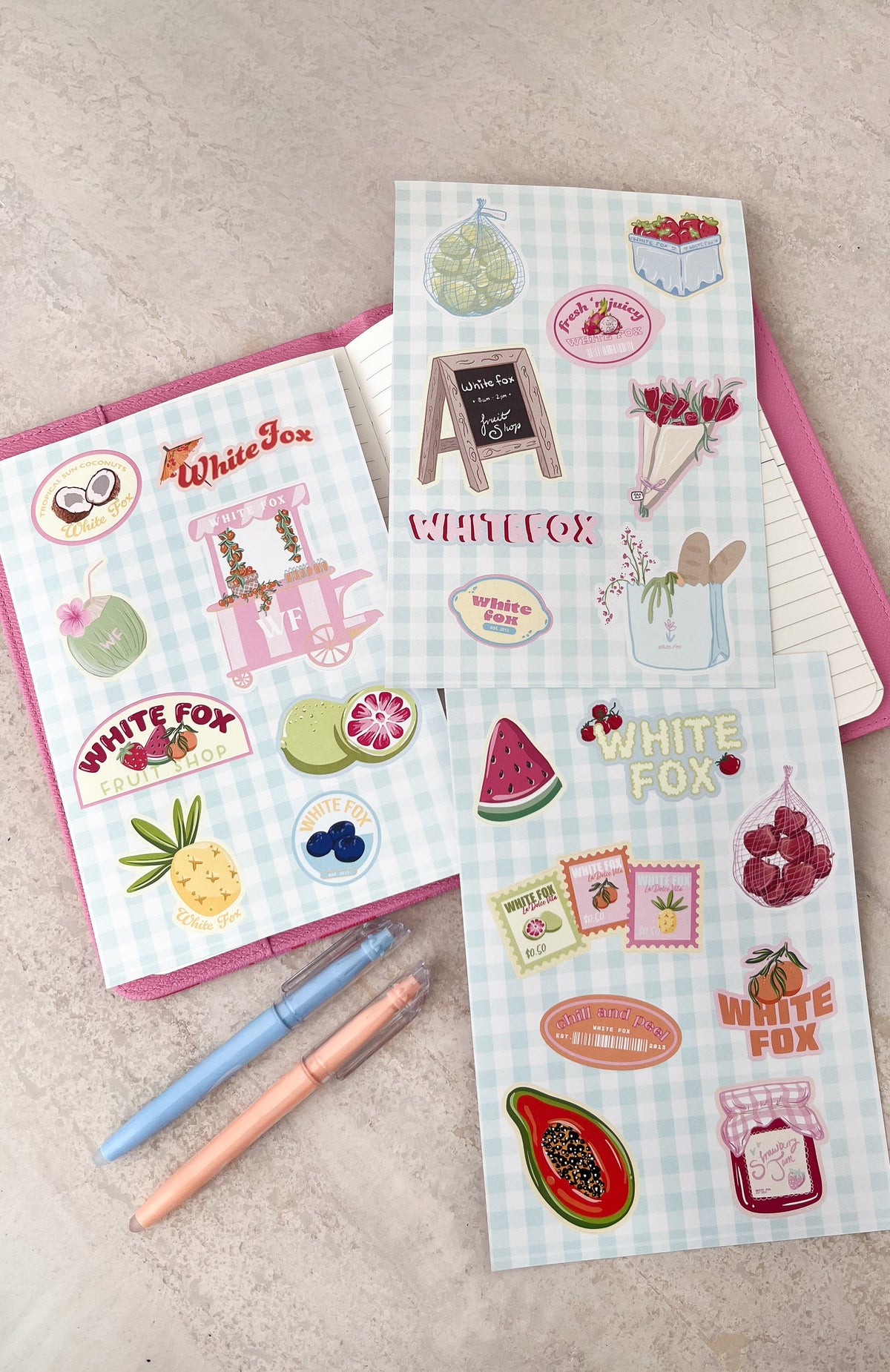Fruit Shop Sticker Pack Multi